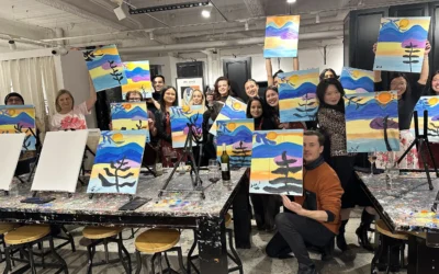 A Creative Night Out with the Pearsons Team